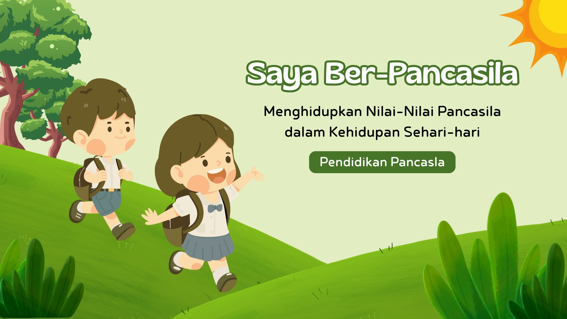 Saya Ber-Pancasila