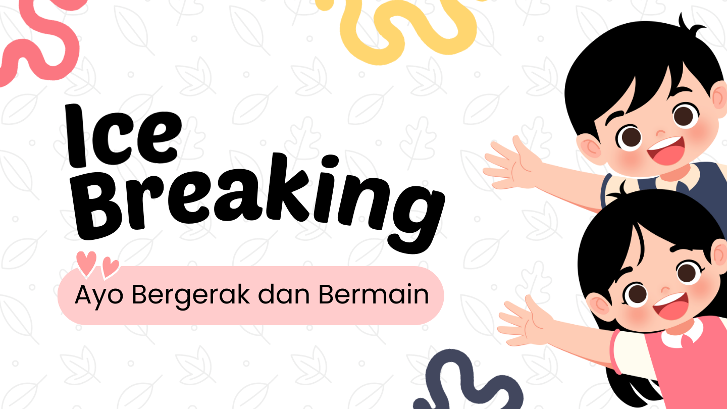 Presentasi Cerita-Ice Breaking dalam Gaya Ilustratif Ceria Warna-warni